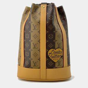 Louis Vuitton Randonnee Stripe Monogram Backpack