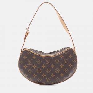 Louis Vuitton Brown Monogram Croissant PM