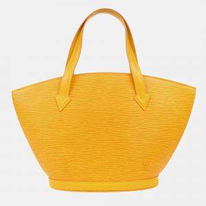 Louis Vuitton Yellow Epi Saint Jacques Tote Handbag