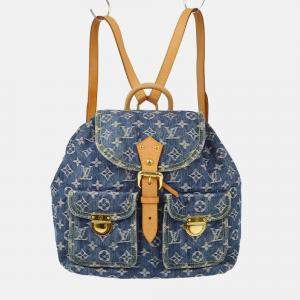 Louis Vuitton Blue Monogram Denim Sac a Dos GM Backpack