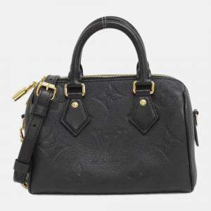 Louis Vuitton Monogram Empreinte Speedy Bandouliere 20Cm Boston Bag