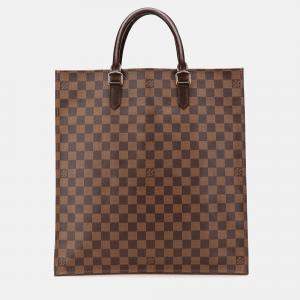 Louis Vuitton Brown Damier Ebene Sac Plat