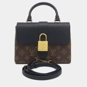 Louis Vuitton Black Coated Canvas Rocky BB Bag