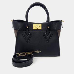 Louis Vuitton Black Leather On My Side PM bag