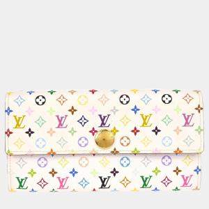Louis Vuitton Portefeuille Sarah Multicolor Canvas Wallet