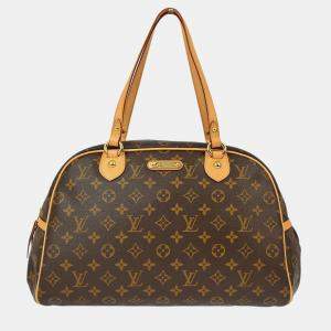 Louis Vuitton Montorgueil GM Brown Monogram Canvas Shoulder Bag