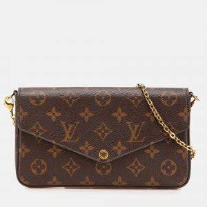Louis Vuitton Brown Monogram Pochette Felicie