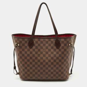 Louis Vuitton Damier Ebene Canvas Neverfull MM Bag