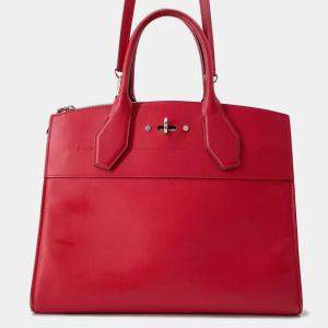 Louis Vuitton City Steamer Ruby Leather Size Mm