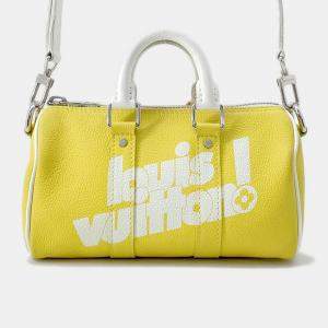 Louis Vuitton Everyday Lv Keepall Yellow Leather Size Xs