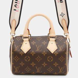 Louis Vuitton Speedy Bandouliere Noir Monogram Size 20
