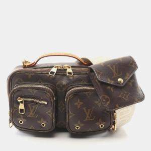 Louis Vuitton Utility Brown Monogram Canvas Crossbody Bag