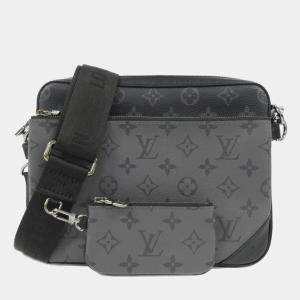 Louis Vuitton Trio Messenger Monogram Eclipse Reverse Canvas Shoulder Bag