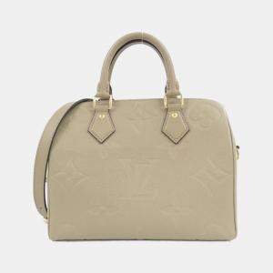 Louis Vuitton Monogram Empreinte Speedy Bandouliere 25Cm Boston Bag