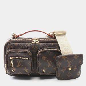 Louis Vuitton Utility Brown Monogram Canvas Crossbody Bag