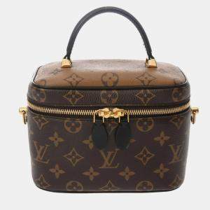 Louis Vuitton Vanity PM Brown Monogram Canvas Shoulder Bag