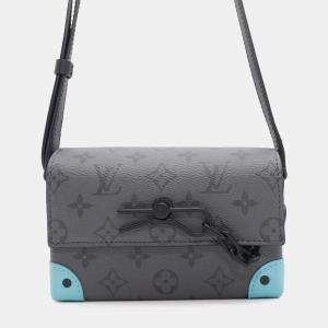 Louis Vuitton Shoulder Bag Monogram Eclipse Reverse Steamer Wearable Wallet