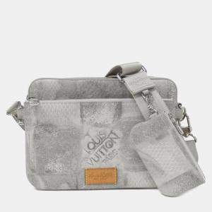 Louis Vuitton Damier Salt Trio Messenger Shoulder Bag