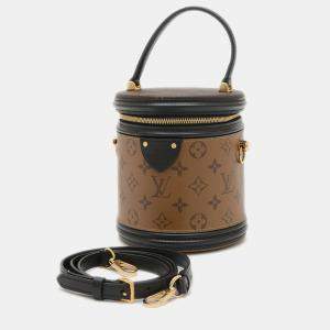 Louis Vuitton Cannes Brown Monogram Reverse Canvas Shoulder Bag