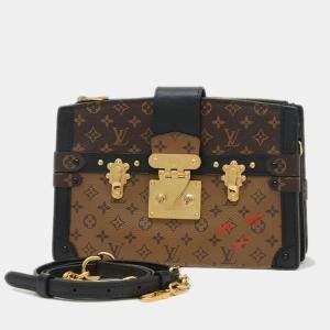 Louis Vuitton Monogram Reverse Trunk Clutch 2Way Bag Shoulder