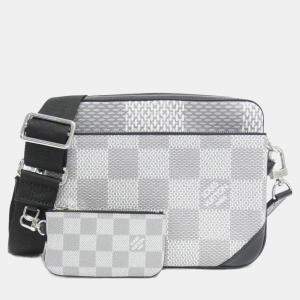 Louis Vuitton Damier Graphite 3D Trio Messenger Shoulder Bag