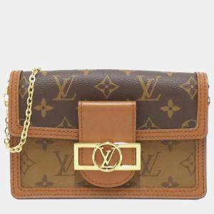 Louis Vuitton Monogram Portefeuille Dauphine Chain Wallet