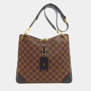 Louis Vuitton Odéon NM PM Damier Ebene Canvas Shoulder Bag