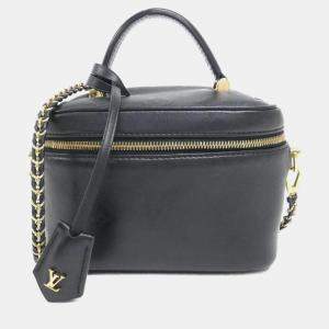 Louis Vuitton Ink Vanity PM Balck Lambskin Monogram Bag
