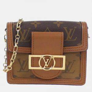  Louis Vuitton Dauphine Monogram Reverse Canvas Shoulder Bag
