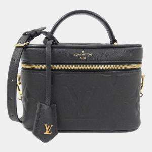 Louis Vuitton Vanity Black Monogram Empreinte Leather Shoulder Bag