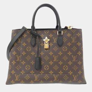 Louis Vuitton Flower Monogram Canvas Tote Bag