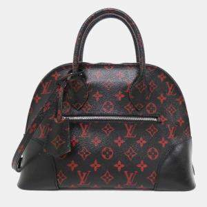 Louis Vuitton Alma PM Black/Rouge Monogram Canvas and Leather Shoulder Bag