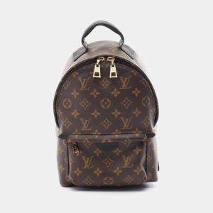 Louis Vuitton Palm Springs PM Coated Canvas Leather Monogram Backpack Bag