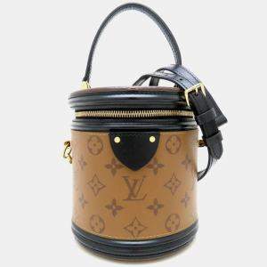  Louis Vuitton Cannes Brown Monogram Reverse Handbag 