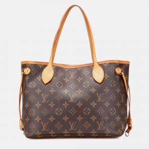 Louis Vuitton Brown Monogram Neverfull PM