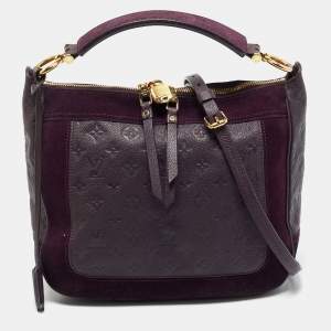 Louis Vuitton Aube Monogram Empreinte Leather Audacieuse PM Bag