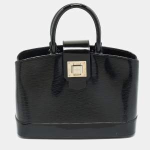 Louis Vuitton Black Electric Epi Leather Mirabeau PM Bag