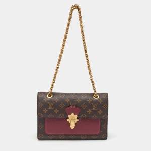 Louis Vuitton Raisin Monogram Canvas Victoire Chain Bag