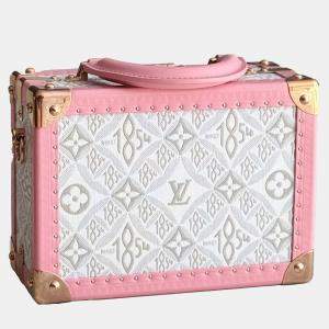 Louis Vuitton Petite Valise Pink Hard Mini Trunk
