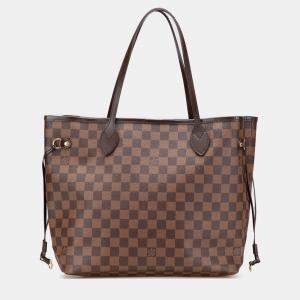 Louis Vuitton Brown Damier Ebene Neverfull MM