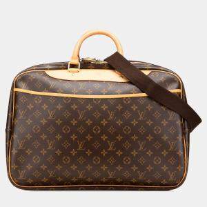 Louis Vuitton Brown Monogram Alize 24 Heures