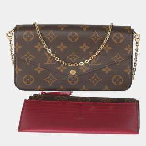 Louis Vuitton Fuchsia Monogram Canvas Felicie Pochette