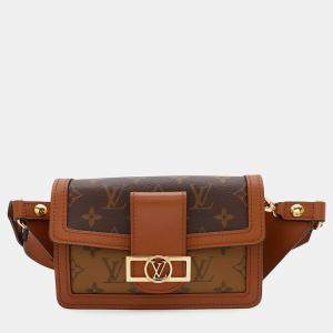 Louis Vuitton Bumbag Dauphine Noir Monogram Monogram Reverse Canvas