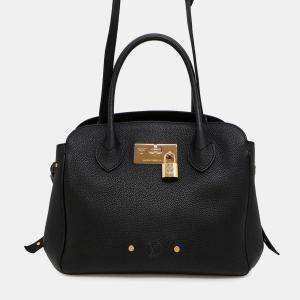 Louis Vuitton Milla Noir Calf Leather Size Pm
