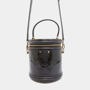 Louis Vuitton Cannes Noir Monogram Vernis Leather Size Pm