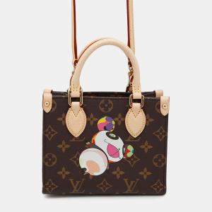 Louis Vuitton Lv Tm Onthego Pink Monogram Panda Takashi Murakami Size Bb
