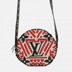 Louis Vuitton Red Monogram Giant Crafty Boite Chapeau Souple Bag