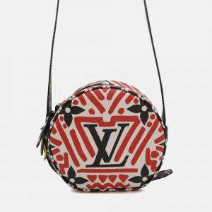 Louis Vuitton Red Monogram Giant Crafty Boite Chapeau Souple Bag