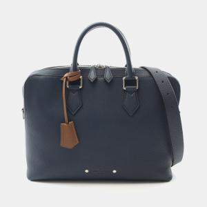 Louis Vuitton Armand Business Bag Briefcase Pm  Leather Navy