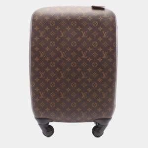 Louis Vuitton Zephyr 55 Carry Bag  Monogram Canvas Leather Brown